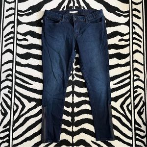 Levi’s 711 Skinny Ankle Zip Dark Wash Stretch Blue Jeans Size 32